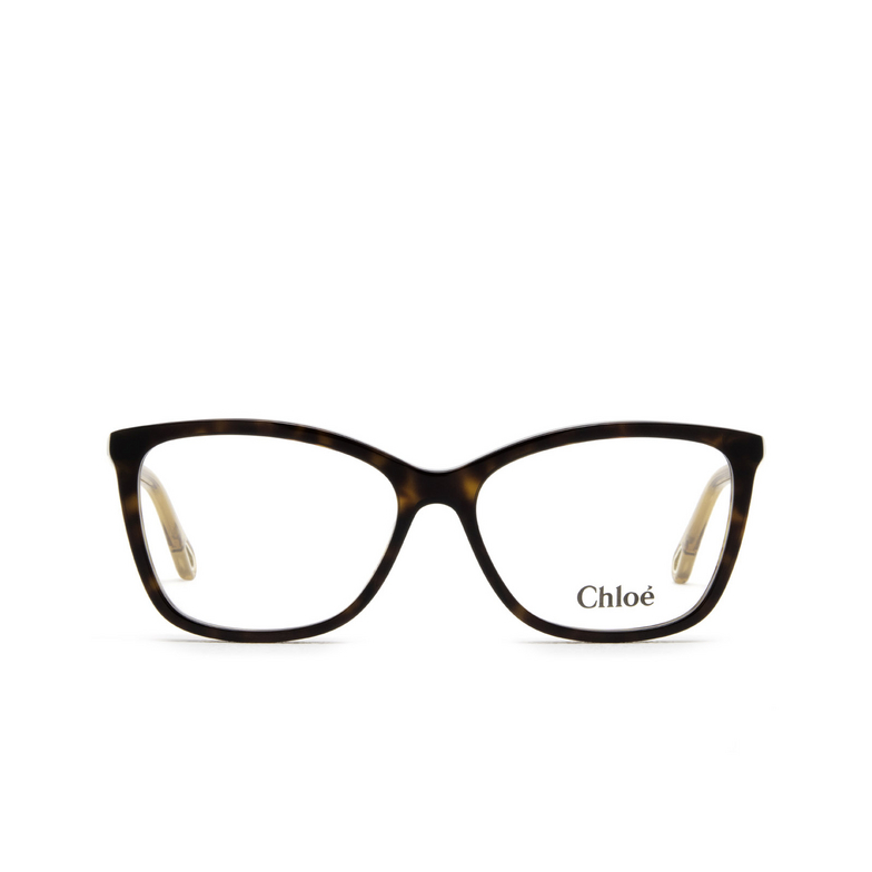 Chloé CH0118O cateye Eyeglasses 006 havana - 1/4