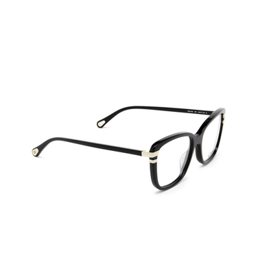 Chloé CH0119O Korrektionsbrillen 001 black - Dreiviertelansicht