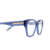 Chloé CH0122O cateye Eyeglasses 004 blue - product thumbnail 3/4