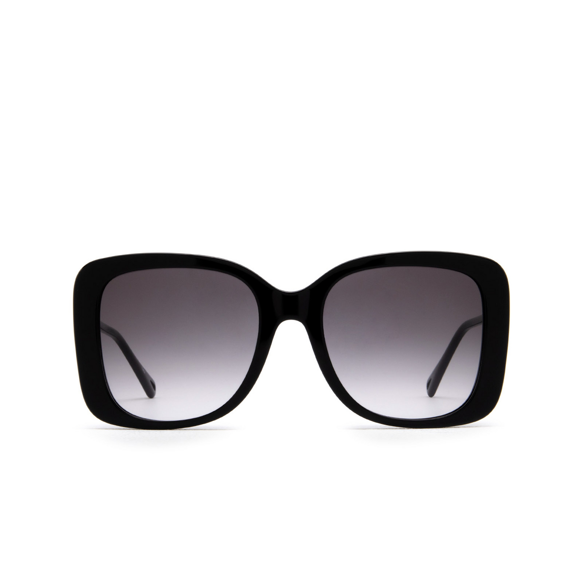 Chloé CH0125S square Sunglasses 001 Black - front view