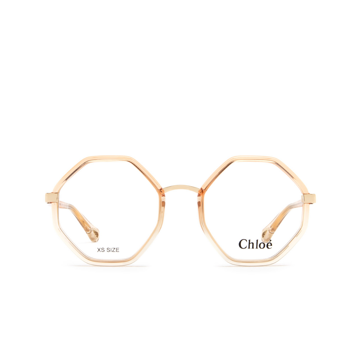 Chloé CH0132O irregular Eyeglasses 001 Orange - front view