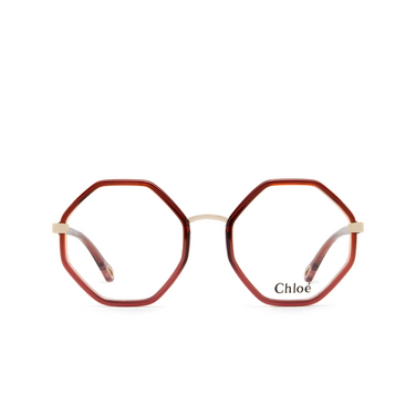 Chloé CH0132O irregular Eyeglasses 006 red - front view