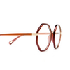 Chloé CH0132O irregular Eyeglasses 006 red - product thumbnail 3/4