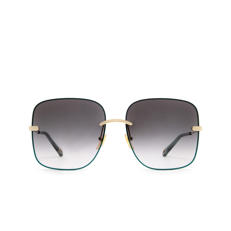 Chloé Benjamine square Sunglasses 001 gold - 1/4