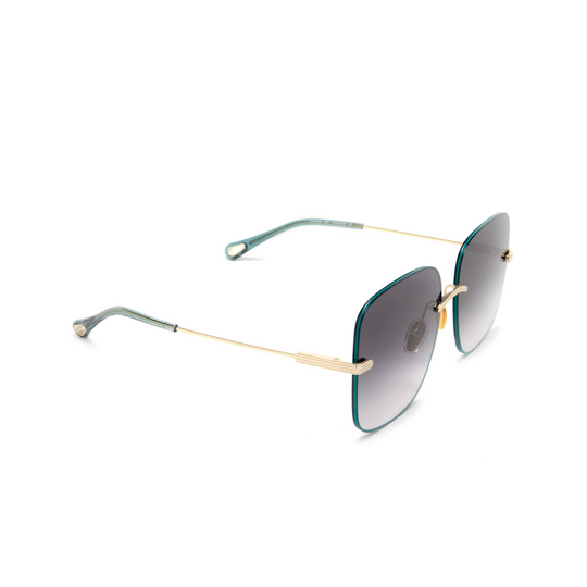 chloe black square sunglasses