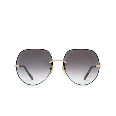 Chloé Benjamine round Sunglasses 001 gold - front view