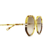 Chloé West round Sunglasses 001 havana - product thumbnail 3/5