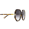 Chloé West round Sunglasses 004 havana - product thumbnail 3/5
