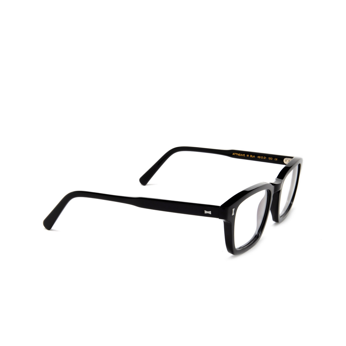 Cubitts ATTNEAVE Eyeglasses ATT-R-BLA Black - three-quarters view