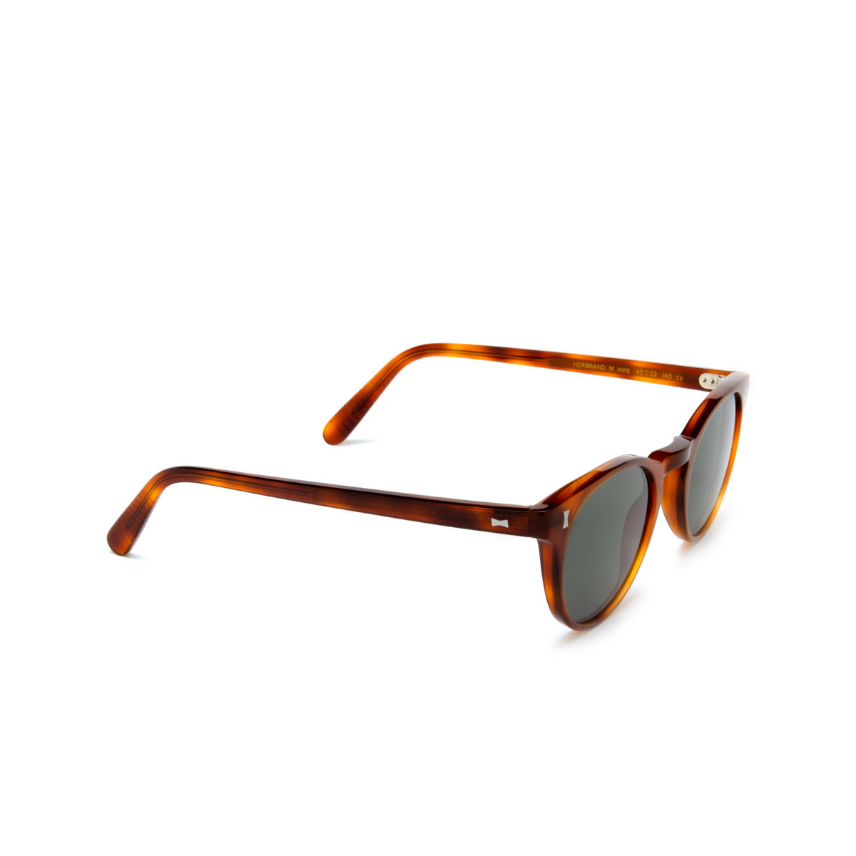Cubitts HERBRAND Sunglasses HER-R-AMB Amber - three-quarters view