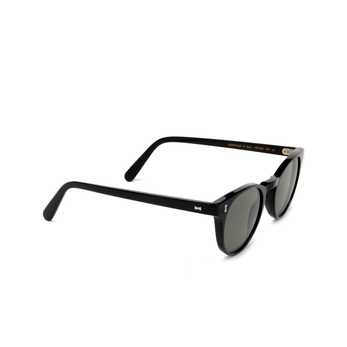 Cubitts HERBRAND Sunglasses HER-R-BLA Black - three-quarters view