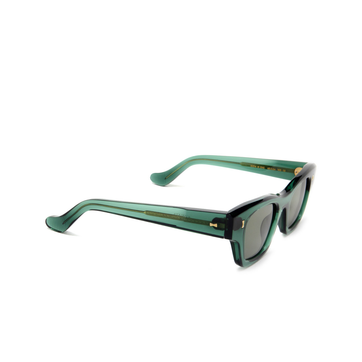 Cubitts ICENI Sunglasses ICE-R-EME Emerald - three-quarters view