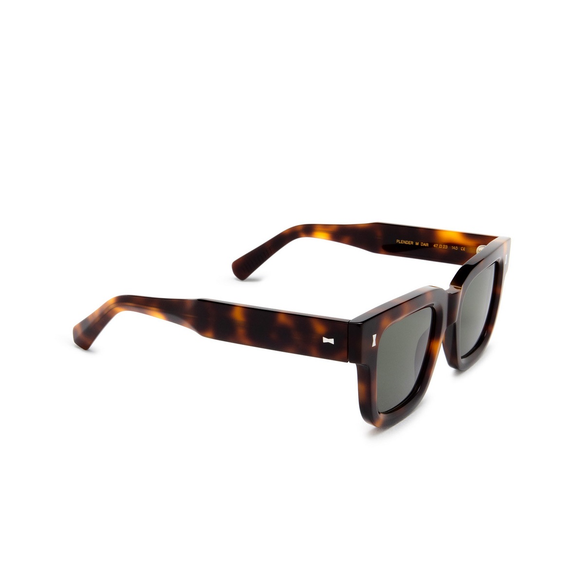 Cubitts PLENDER Sunglasses PLE-R-DAR Dark Turtle - three-quarters view