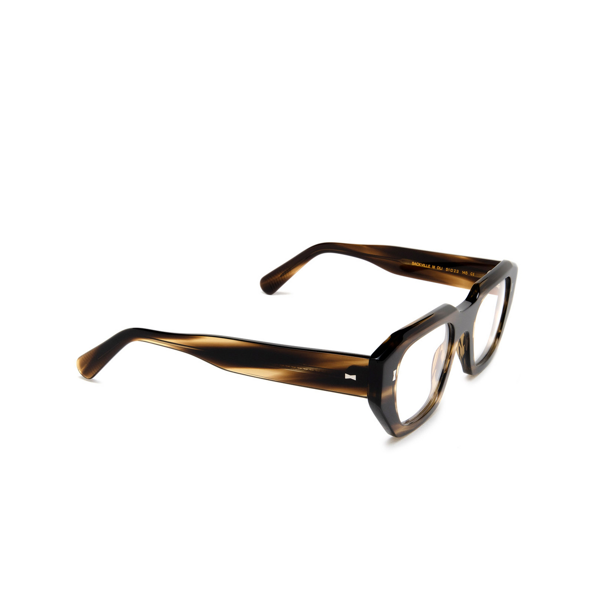 Cubitts SACKVILLE Eyeglasses SAC-R-OLI Olive - three-quarters view