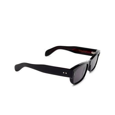 Cutler and Gross 002 Sunglasses 01 black - three-quarters view