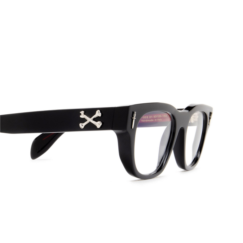 Cutler and Gross 003 Eyeglasses 01 black - 3/4