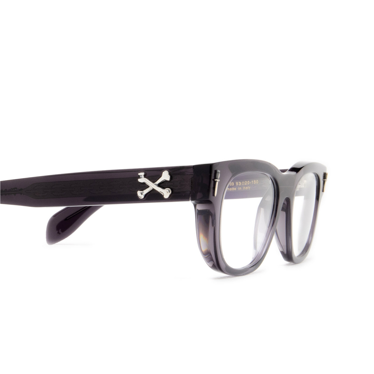 Cutler and Gross 003 Eyeglasses 03 Pewter Grey - product thumbnail 3/4