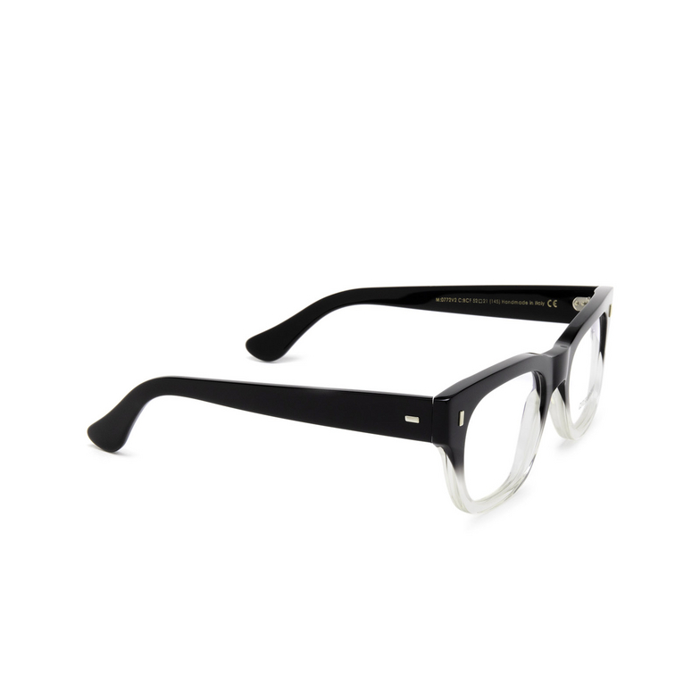 Lunettes de vue Cutler and Gross 0772V2 BCF black to clear fade - 2/4