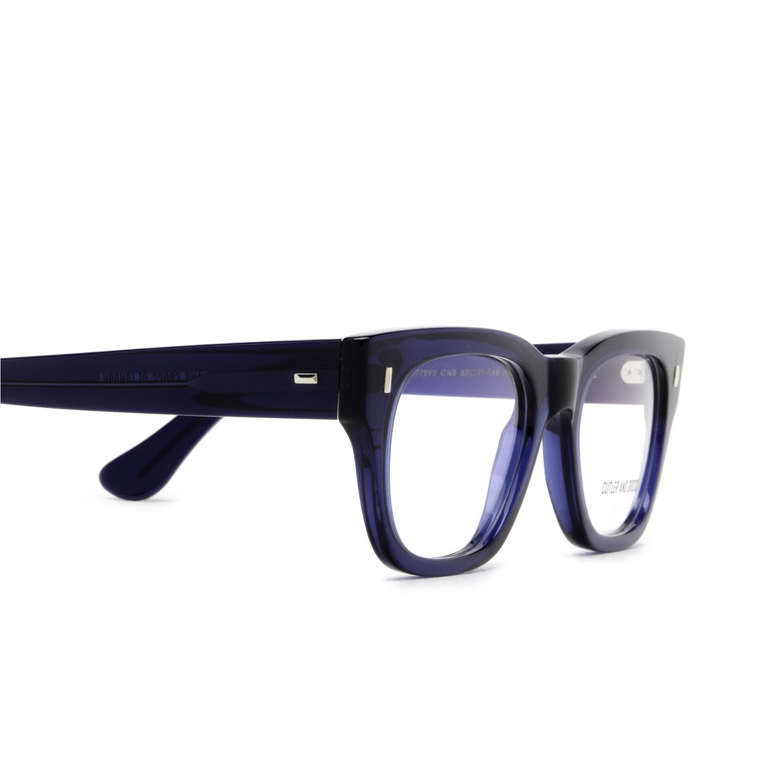 Cutler and Gross 0772V2 Eyeglasses CNB classic navy blue - 3/4