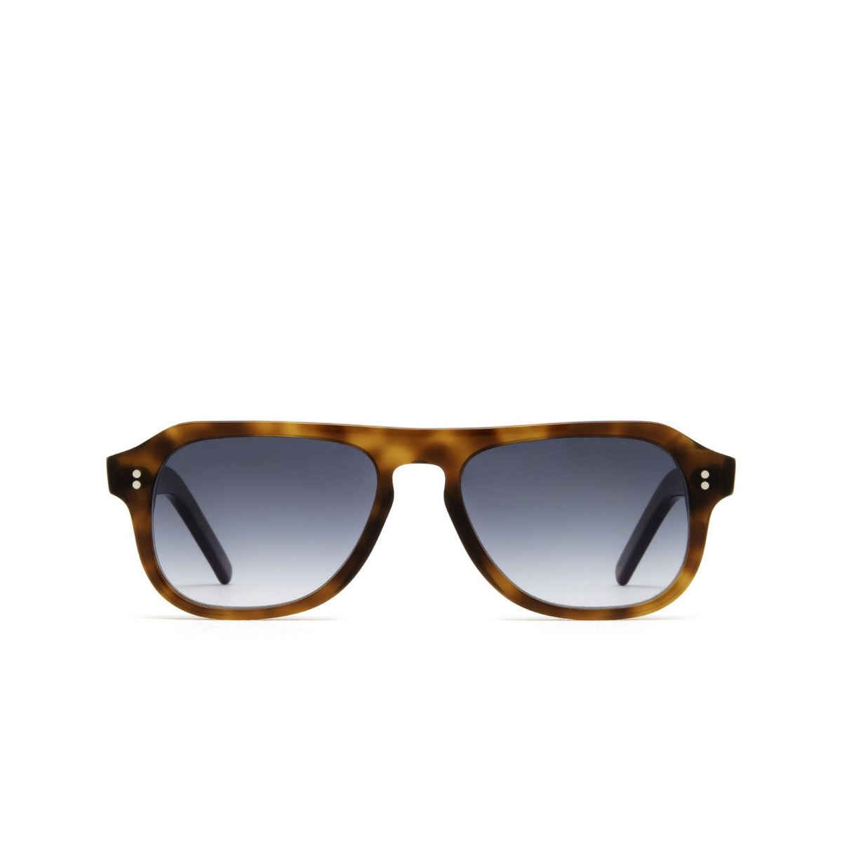Cutler and Gross® Aviator Sunglasses: 0822/S2 SUN color Ground Cloves Grcl - front view.