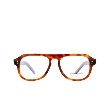 Cutler and Gross 0822V2 Eyeglasses GRCL ground cloves - front view