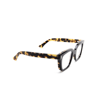 Cutler and Gross 1305 Eyeglasses 06 black on camo - three-quarters view