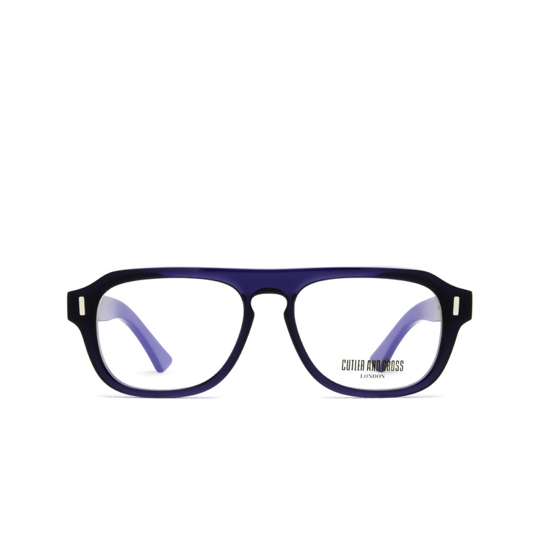 Cutler and Gross 1319 Eyeglasses 03 classic navy blue - 1/4