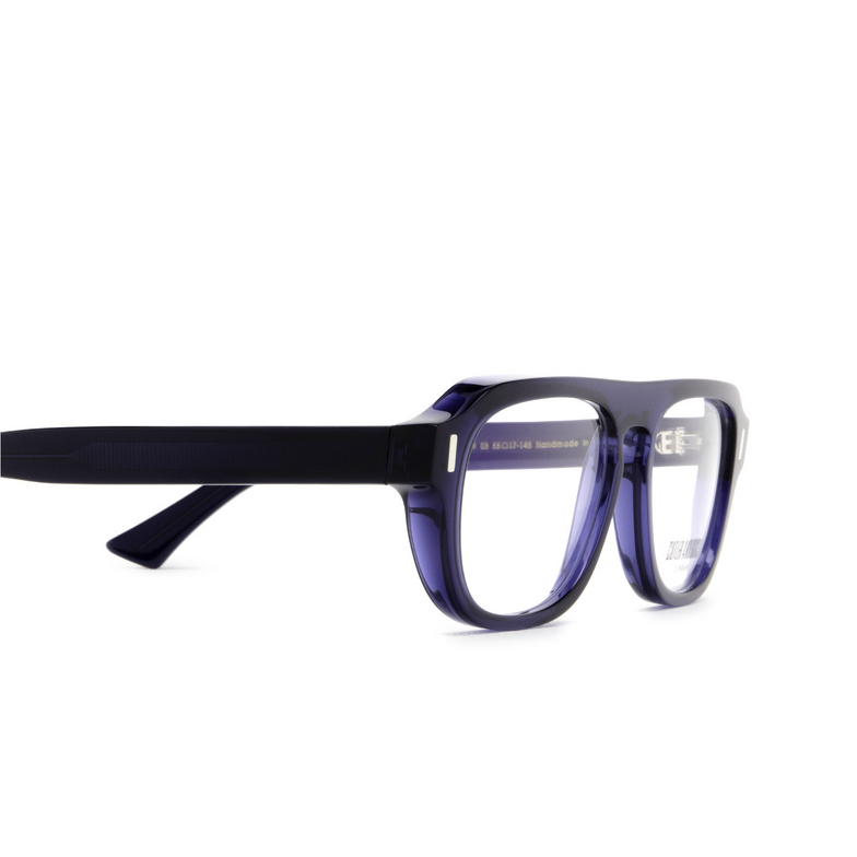Cutler and Gross 1319 Eyeglasses 03 classic navy blue - 3/4