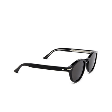 Cutler and Gross 1338 Sunglasses 01 black - three-quarters view