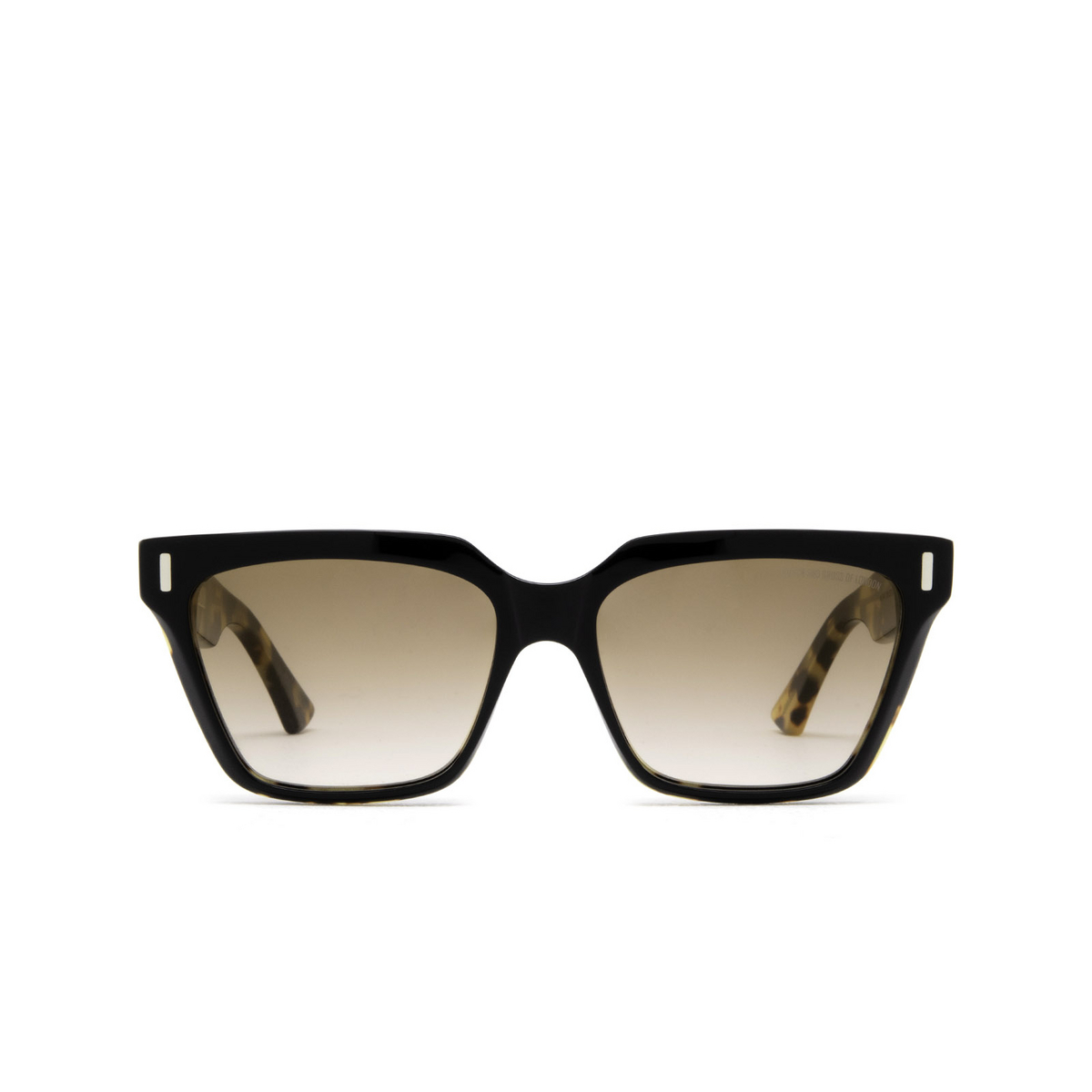 Cutler and Gross® Square Sunglasses: 1347 SUN color Black Taxi On Camo 03 - front view.