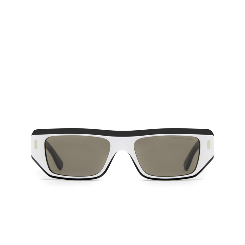 Cutler and Gross 1367 Sunglasses 04 white on matt black - 1/4