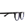 Cutler and Gross 1383 Eyeglasses 01 blue on black - product thumbnail 3/4