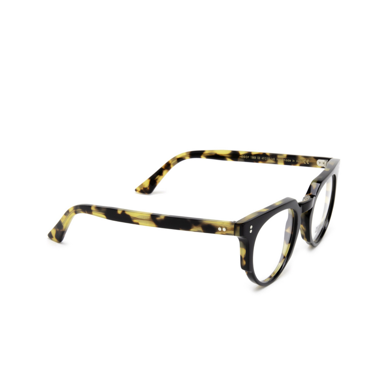 Cutler and Gross 1383 Eyeglasses 03 black on camo - 2/4