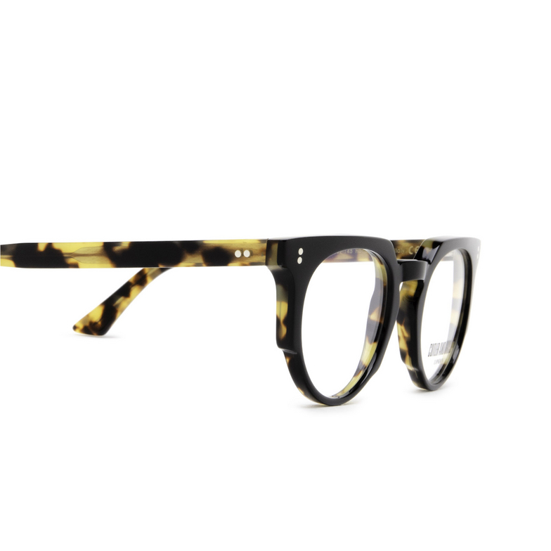 Cutler and Gross 1383 Eyeglasses 03 black on camo - 3/4