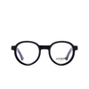 Cutler and Gross 1384 Eyeglasses 01 black on blue - product thumbnail 1/4