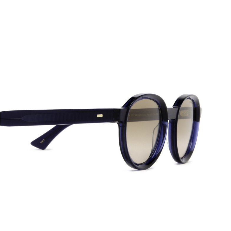 Cutler and Gross 1384 Sunglasses 02 classic navy blue - 3/4