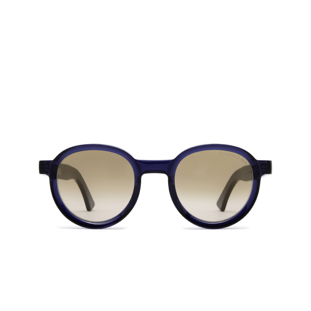 Cutler and Gross 1384 Sunglasses 02 Classic Navy Blue - front view