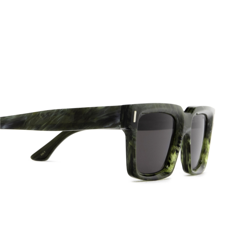 Cutler and Gross 1386 Sunglasses 04 emerald marble - 3/4