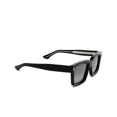 Cutler and Gross 1386 Sunglasses 01 black - three-quarters view