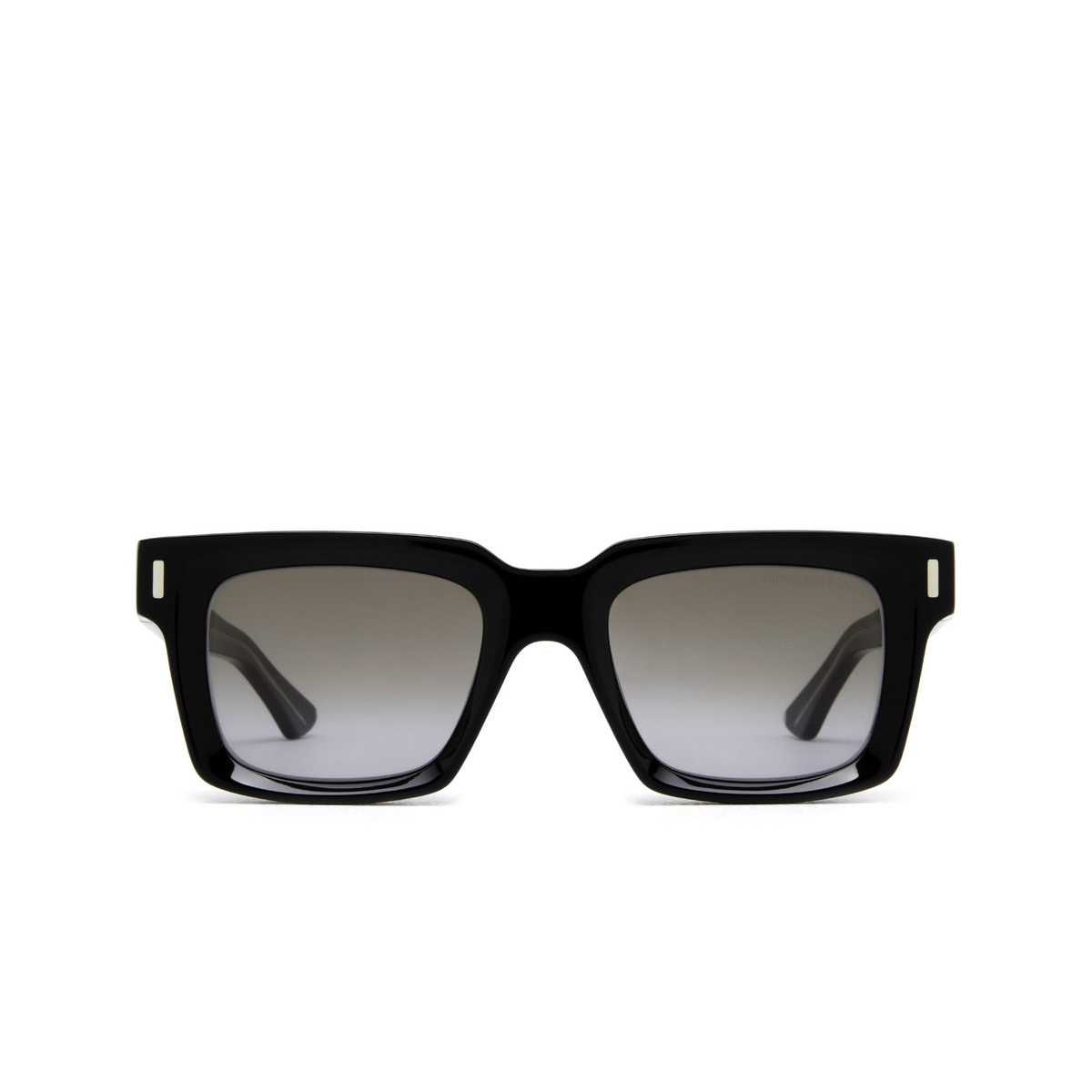 Cutler and Gross 1386 Sunglasses 01 Black - front view