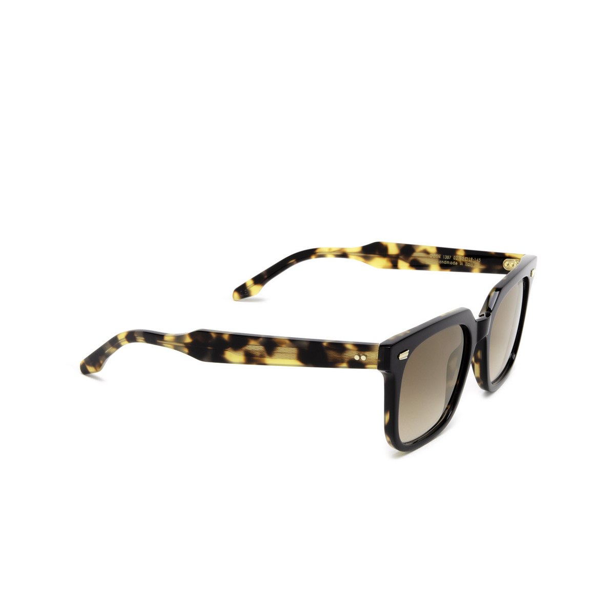 Cutler and Gross 1387 Sunglasses 02 Black on Camo - three-quarters view