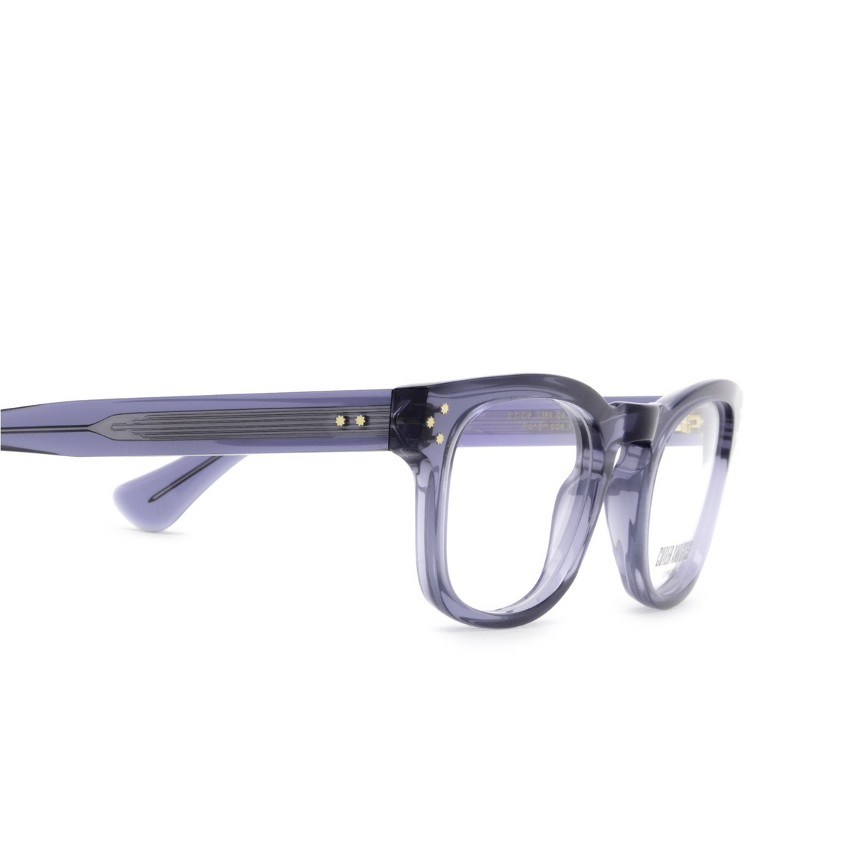 Cutler and Gross 1389 Eyeglasses 04 Brooklyn Blue - 3/4