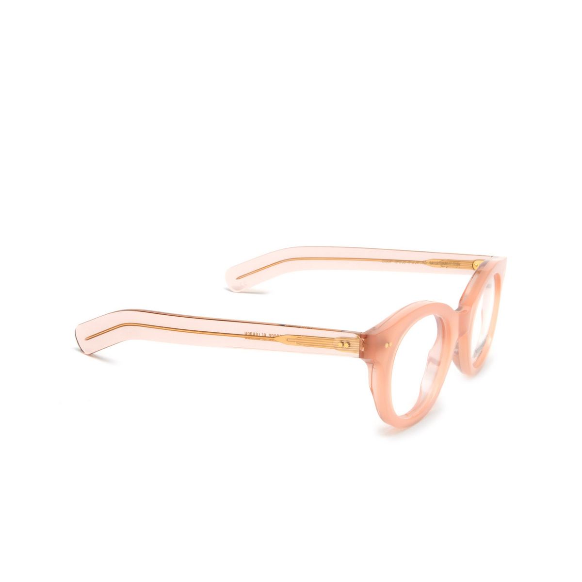Cutler and Gross 1390 Eyeglasses 03 Papa Dont Peach - three-quarters view