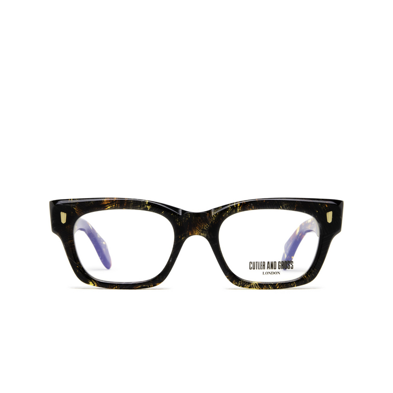 Cutler and Gross 1391 Eyeglasses 02 brush stroke - 1/4