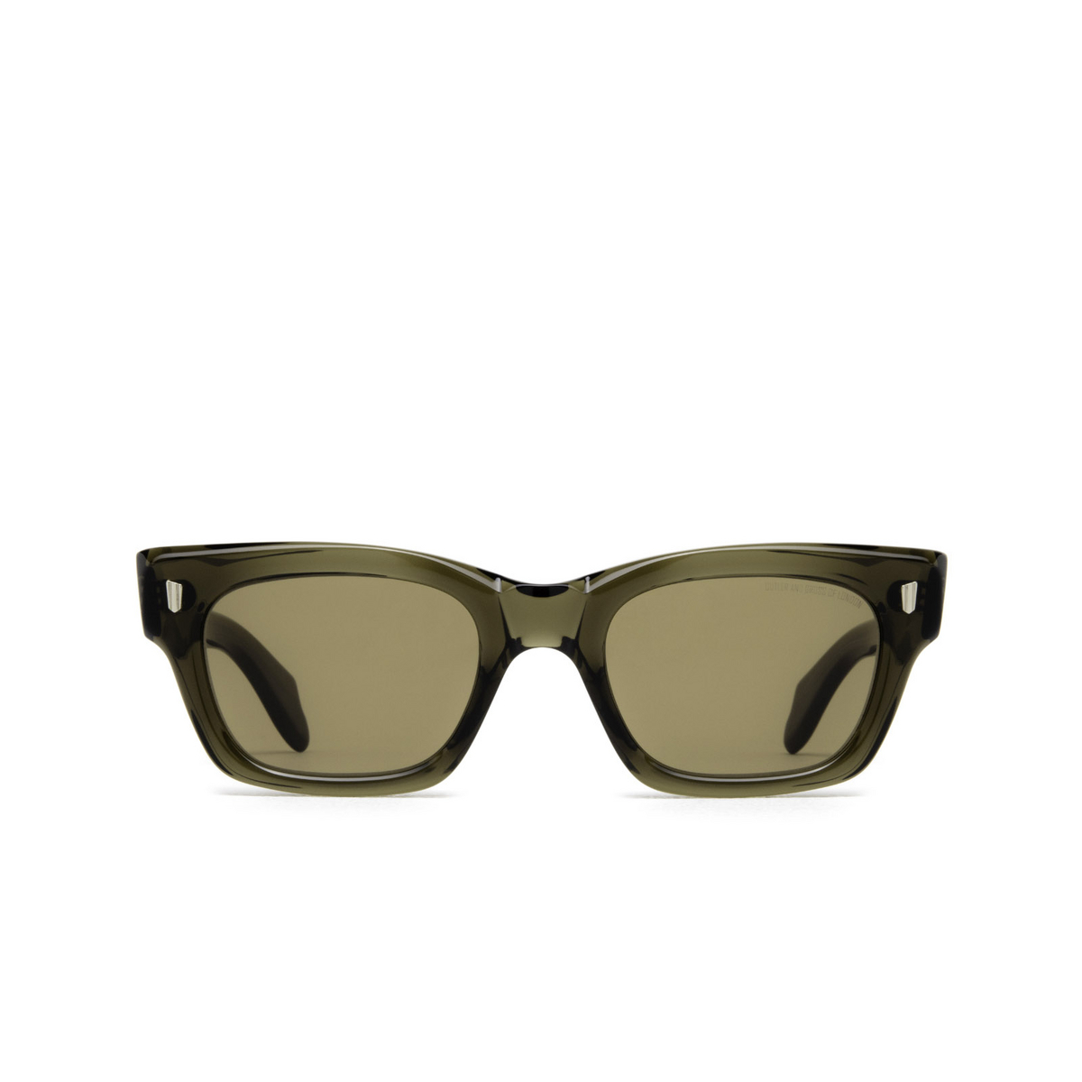 Cutler and Gross 1391 Sunglasses 03 Olive - front view