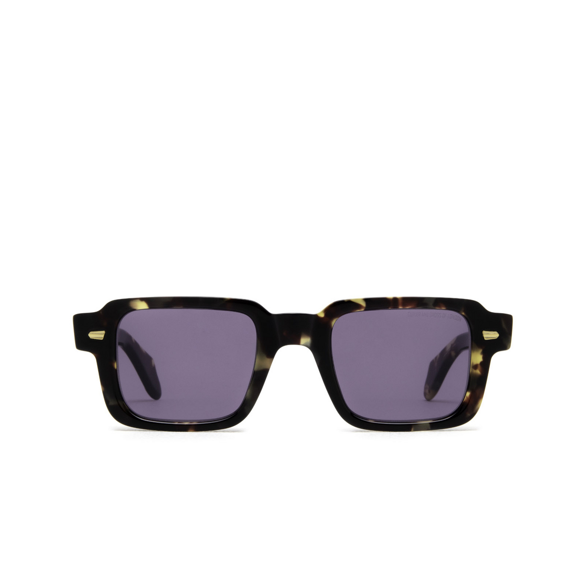 Cutler and Gross® Rectangle Sunglasses: 1393 SUN color Urban Camo 02 - front view.