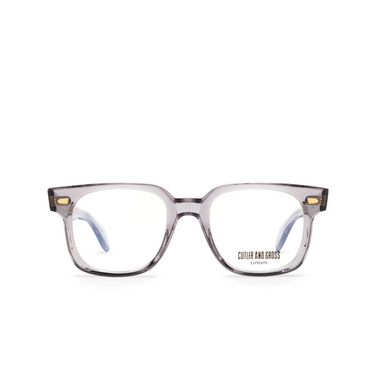 Cutler and Gross 1399 Eyeglasses 03 smoky quartz - front view