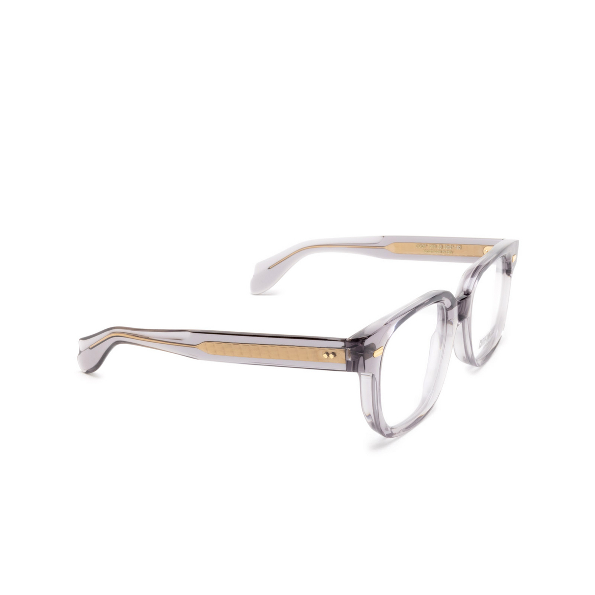 Cutler and Gross 1399 Eyeglasses 03 Smoky Quartz - three-quarters view