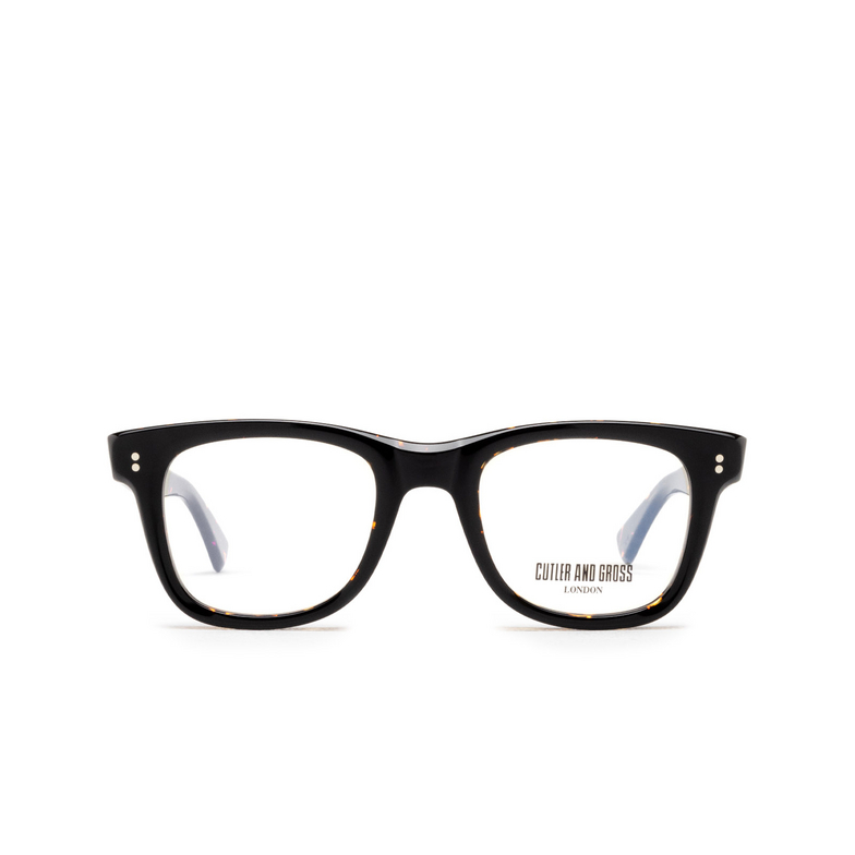 Cutler and Gross 9101 Eyeglasses 01 black on havana - 1/5