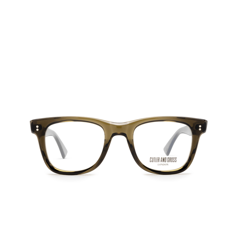 Cutler and Gross 9101 Eyeglasses 03 olive - 1/5